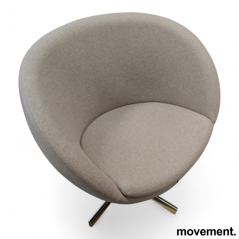 Planet Beige stoff (Nevotex Wooly - 2 / 3