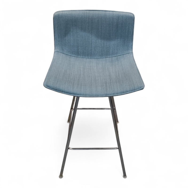 Comet barstol 65cm Blågrått stoff,