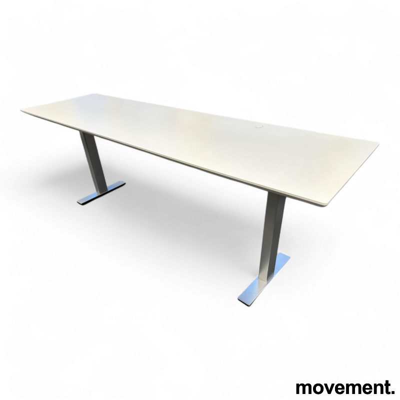 Delta 210x70cm Hvit plate grått - 1 / 2