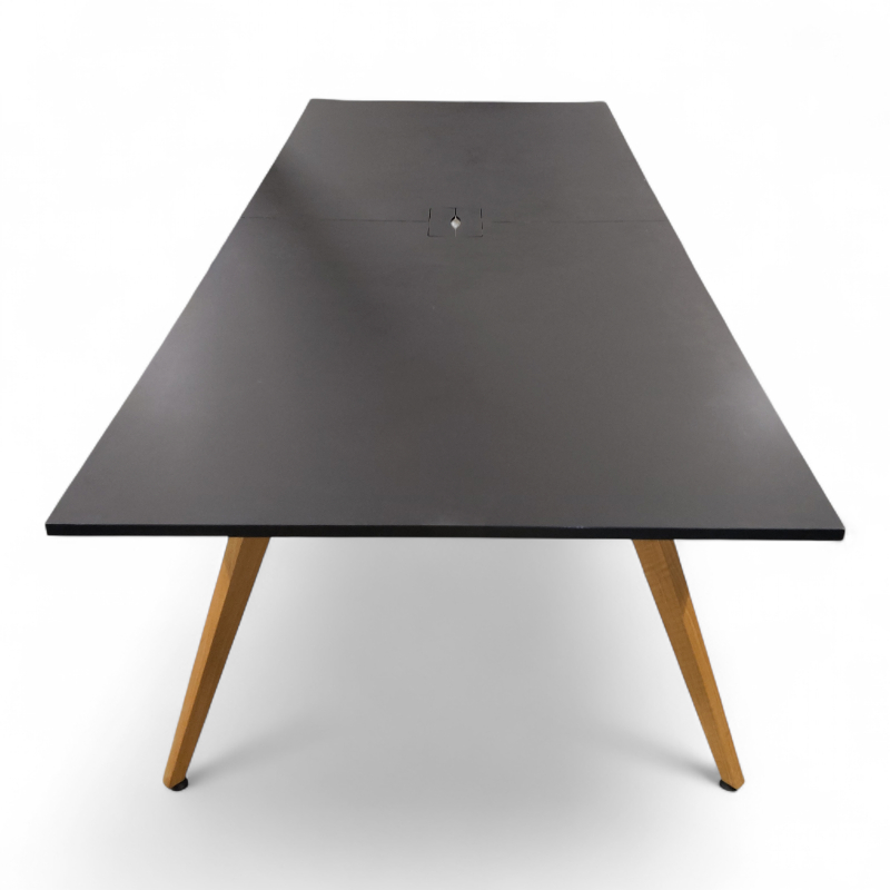 Cabale møtebord 300x120cm Sort
