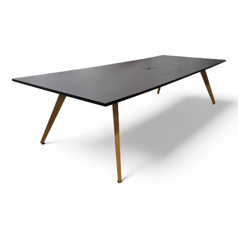 Cabale møtebord 300x120cm Sort