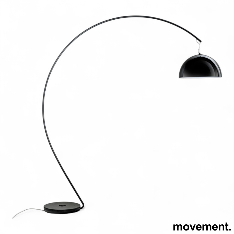 L002T Gulvlampe Ø52cm Sort, Pent