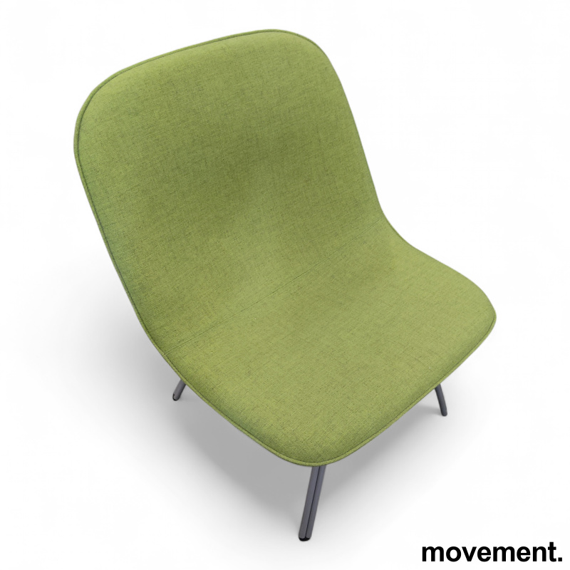 Pal Easy Chair høy Grønt stoff, grå - 1 / 3