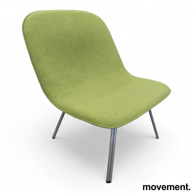 Pal Easy Chair høy Grønt stoff, grå - 1 / 3