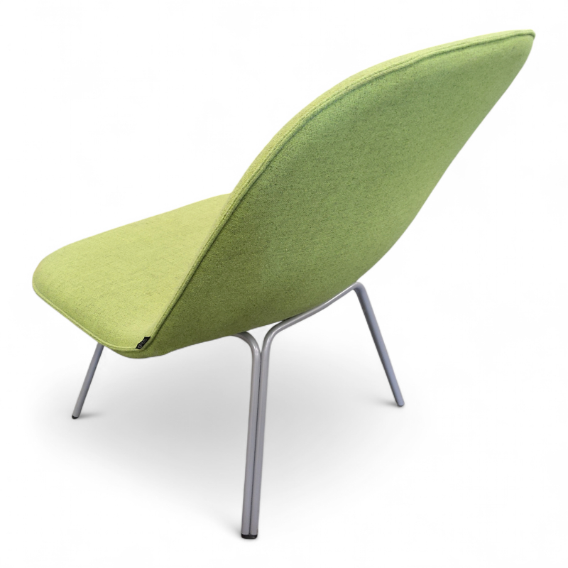Pal Easy Chair høy Grønt stoff, grå