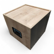 Stage box small Eik Laminat, Pent - 1 / 2