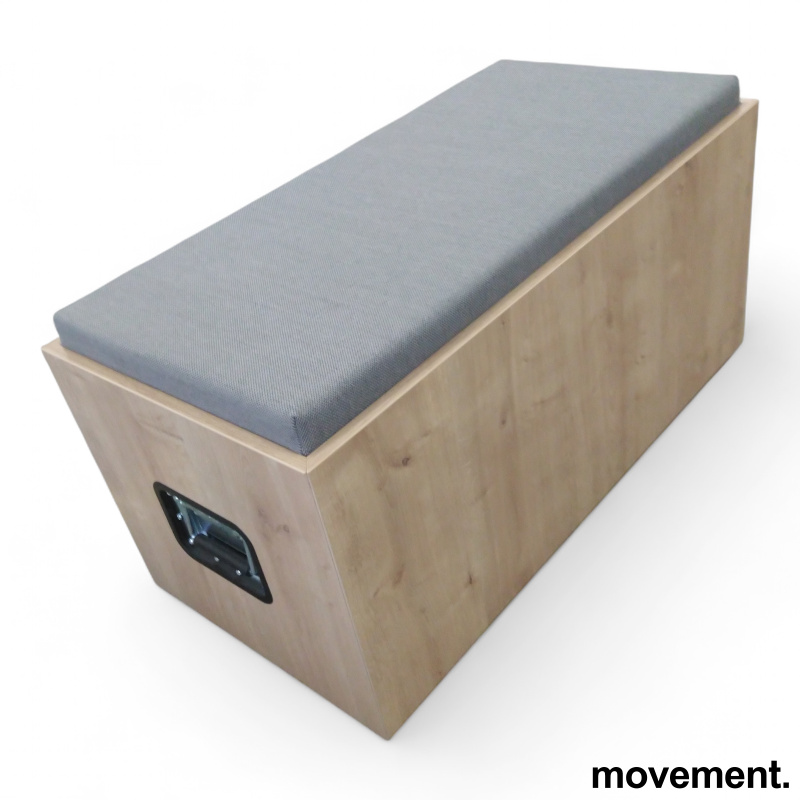 Stage box medium med pute Eik - 1 / 2