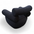 Mallow Swivel Small loungestol Mørk - 2 / 2