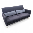 2-seter sofa Mørkt blått stoff (GU - 2 / 4