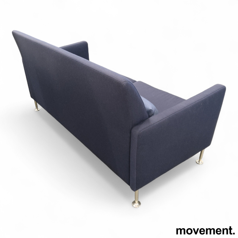 2-seter sofa Mørkt blått stoff (GU - 4 / 4