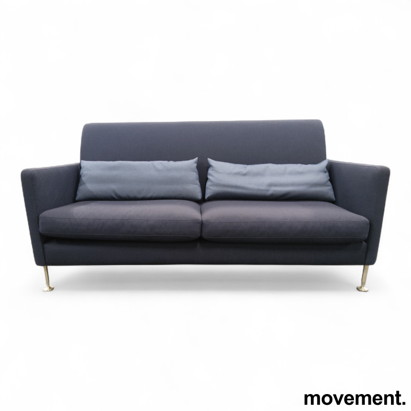 2-seter sofa Mørkt blått stoff (GU - 1 / 4