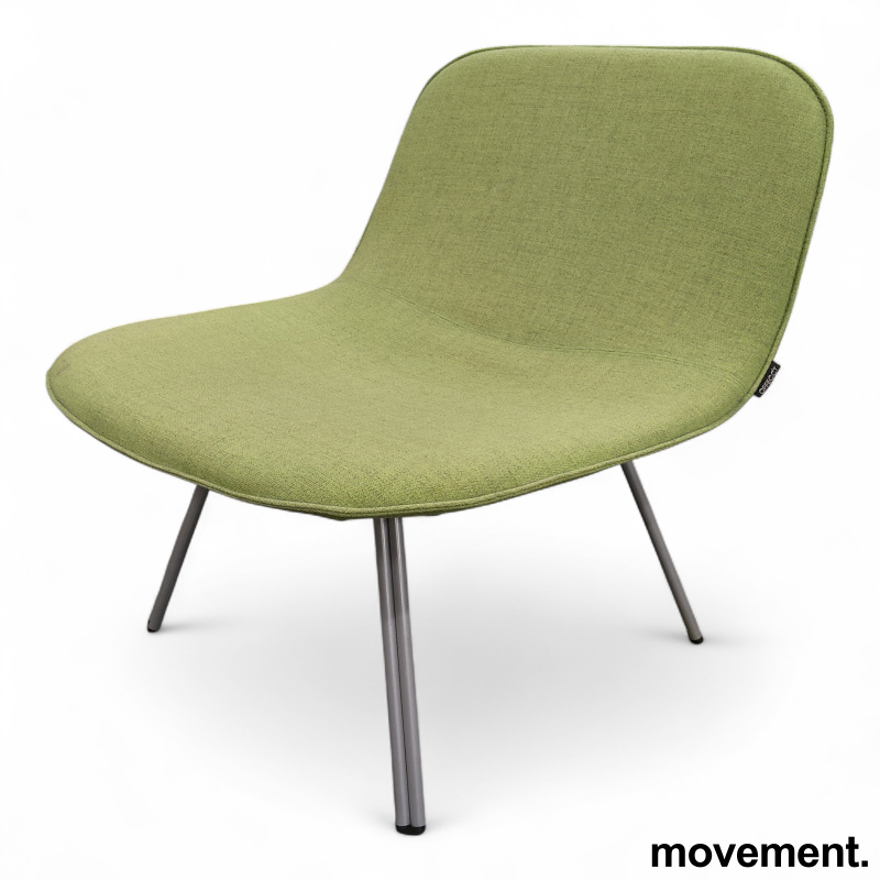 Pal Easy Chair, Lav Grønt stoff, - 2 / 3