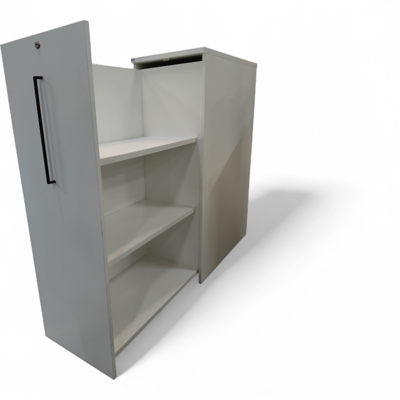 Hold tårnskap 40x80cm venstre Hvit,
