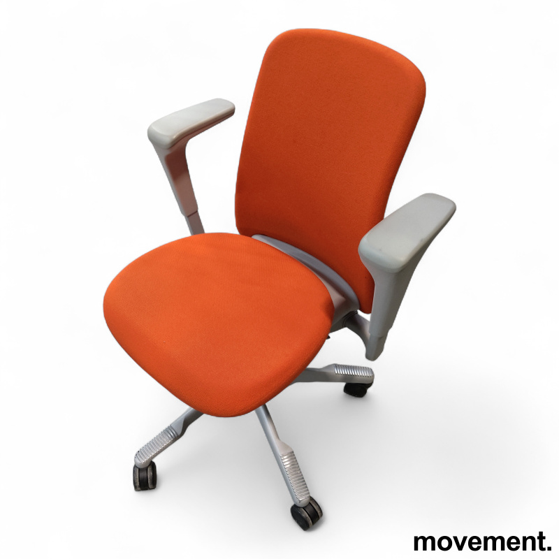 Sofi 7200 med armlene Orange stoff - 2 / 3