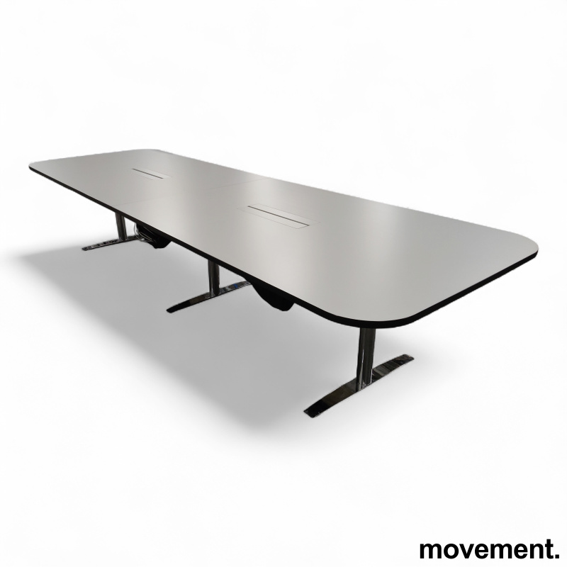 Explorer møtebord 380x120cm Hvit - 3 / 4