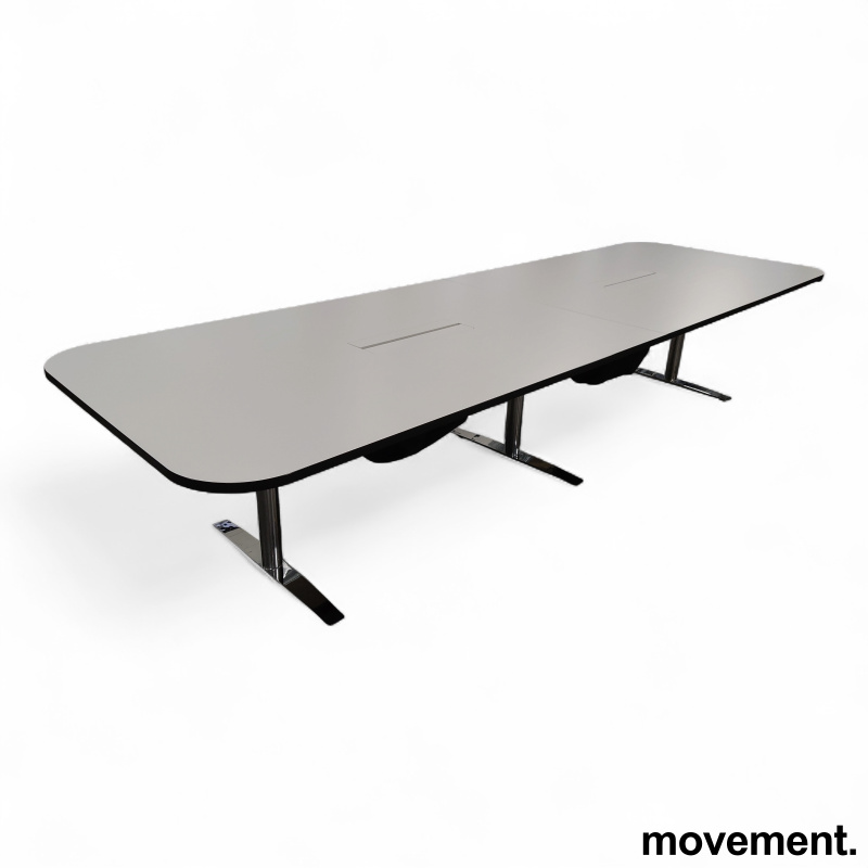 Explorer møtebord 380x120cm Hvit - 1 / 4