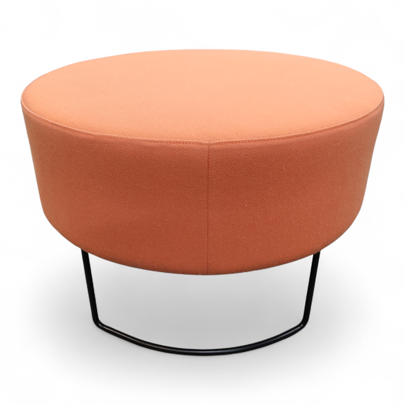 Pivot puff Ø=68cm Coralrosafarget