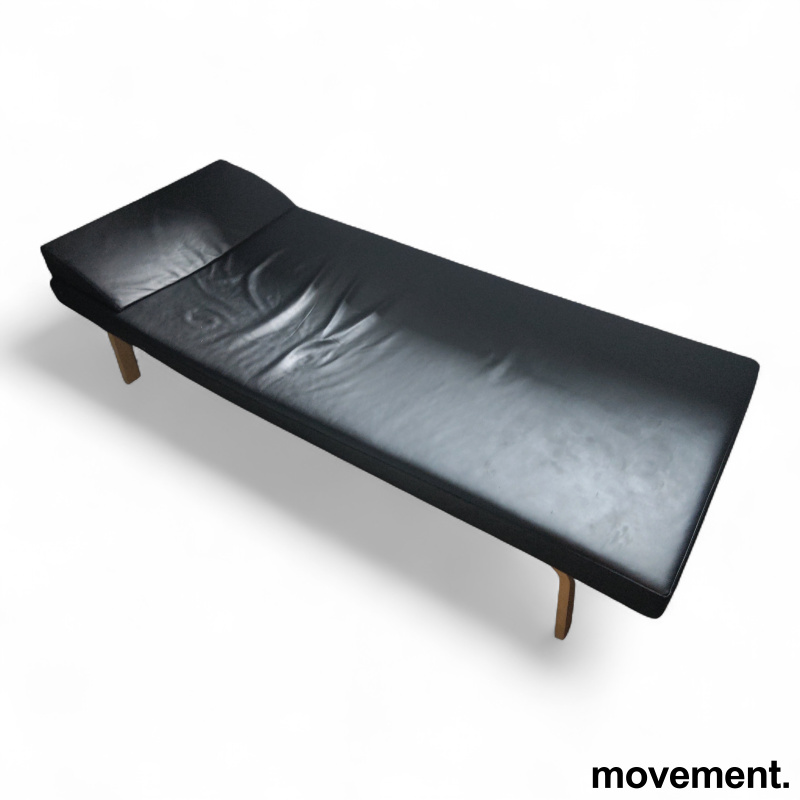 Daybed Sort skinn, bøk understell, - 2 / 2