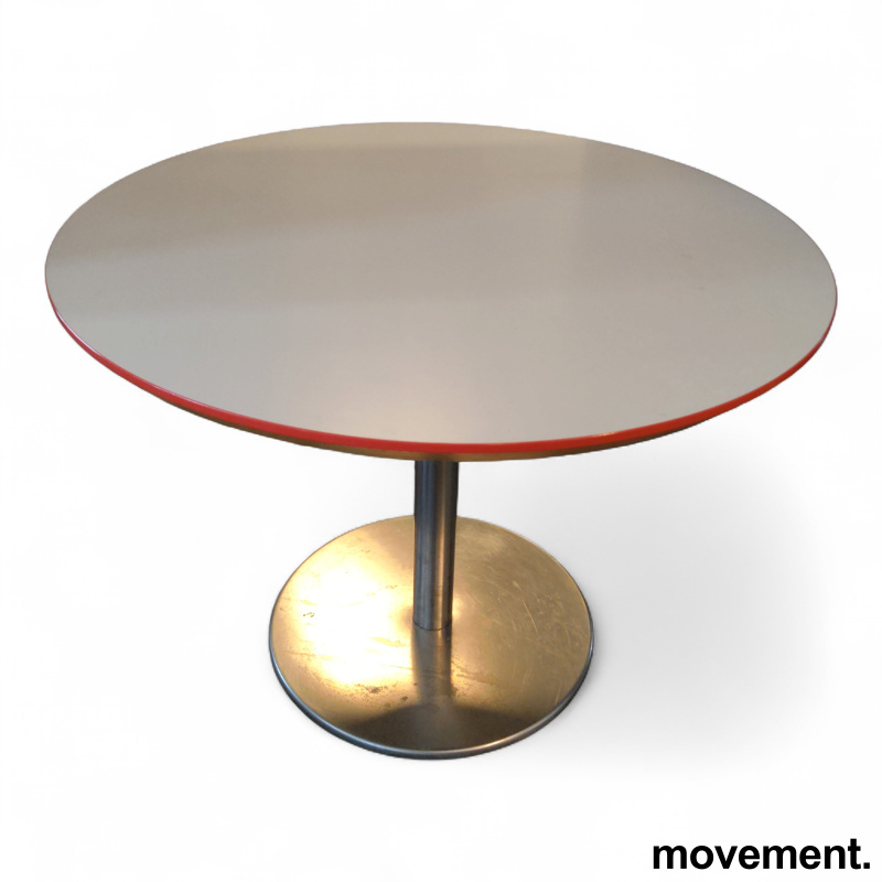 Loungebord Ø=70cm Lys grå laminat,