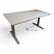 Hevsenk 160x80cm Lys grå laminat, - 1 / 2