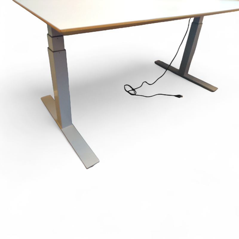 Hevsenk 160x80cm Lys grå laminat,