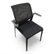 MedaSlim konferansestol Sort mesh - 1 / 4