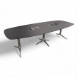Hidetech møtebord 280x110cm Sort - 4 / 4