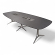 Hidetech møtebord 280x110cm Sort - 1 / 4