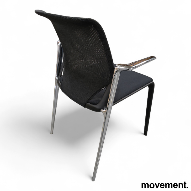 MedaSlim konferansestol Sort mesh - 4 / 4