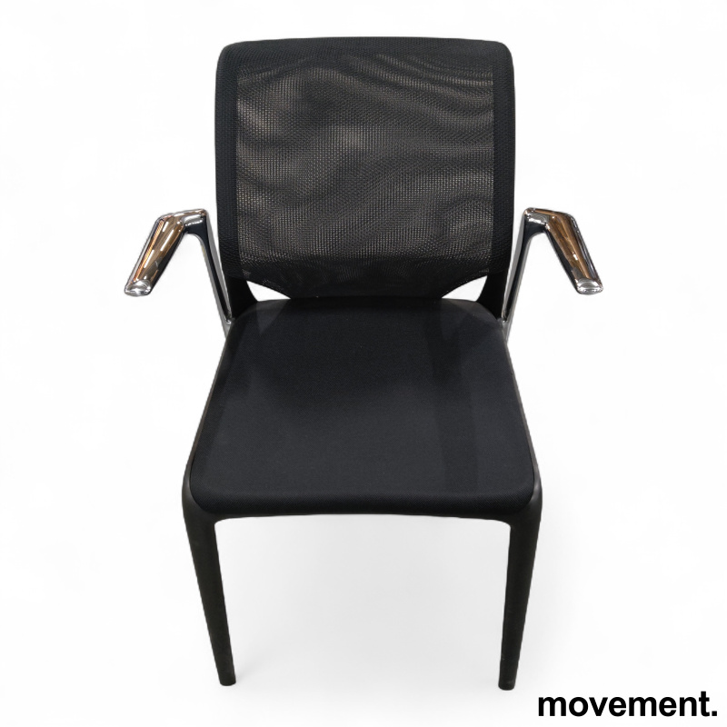 MedaSlim konferansestol Sort mesh - 3 / 4