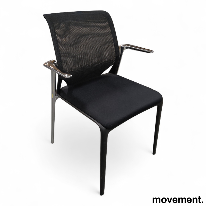 MedaSlim konferansestol Sort mesh - 2 / 4