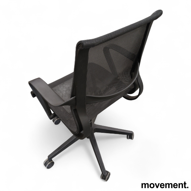 Konferansestol mesh med hjul og - 4 / 4