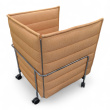 Alcove Fauteuil Lowback med hjul - 5 / 5