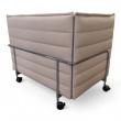 Alcove Loveseat Lowback med hjul - 4 / 4