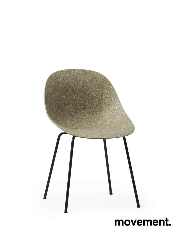 Mat Chair Seaweed, ben i sort, Pent - 1 / 3