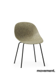 Mat Chair Seaweed, ben i sort, Pent - 1 / 3