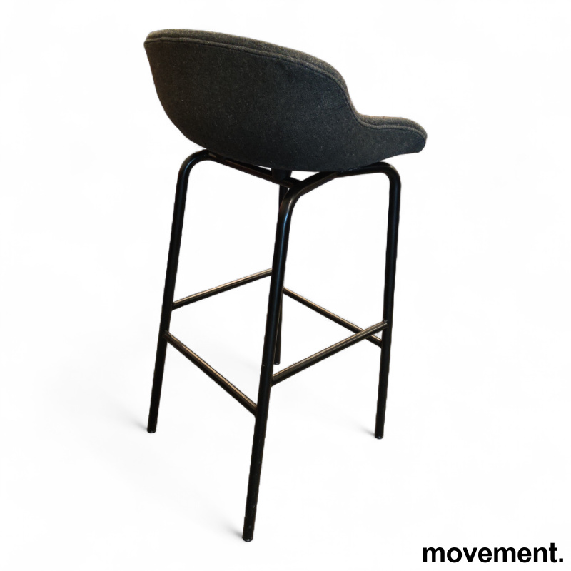 Hyg barstool 75cm Koksgrått stoff i - 2 / 2