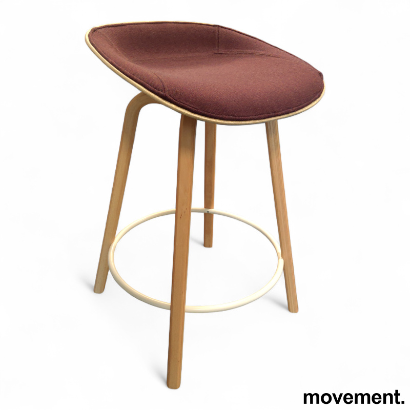 Mat barstool 65cm frontpolstret - 1 / 3
