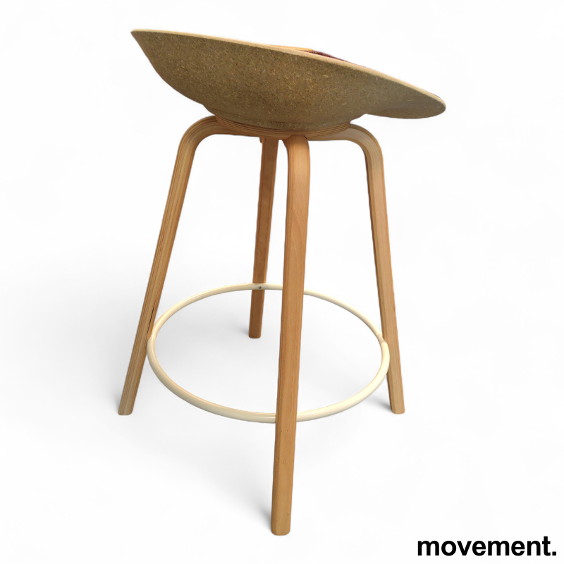 Mat barstool 65cm frontpolstret - 2 / 3