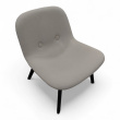 Eyes Wood Lounge EJ-3-U Lyst grått - 1 / 4