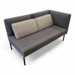 Molto flex 2-seter, lav rygg, - 1 / 4