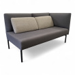 Molto flex 2-seter, lav rygg, - 2 / 4
