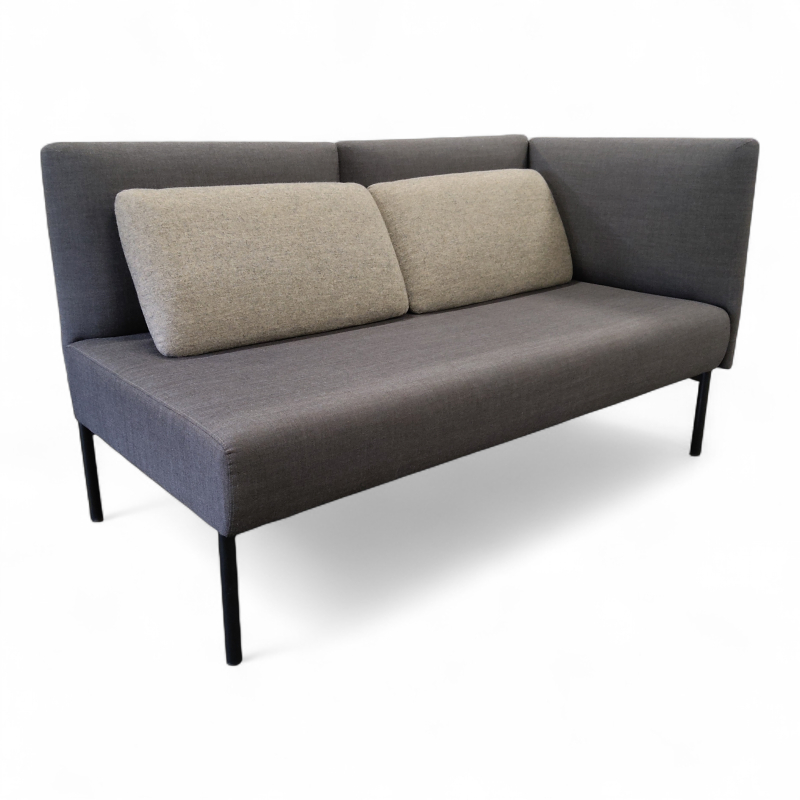 Molto flex 2-seter, lav rygg,