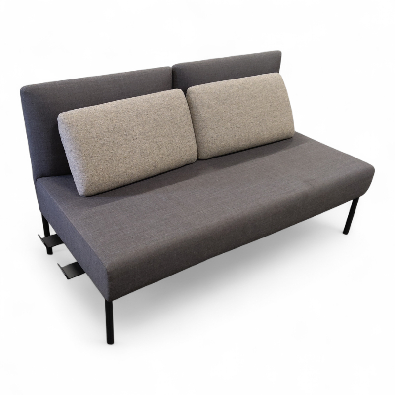 Molto flex 2-seter, lav rygg, uten