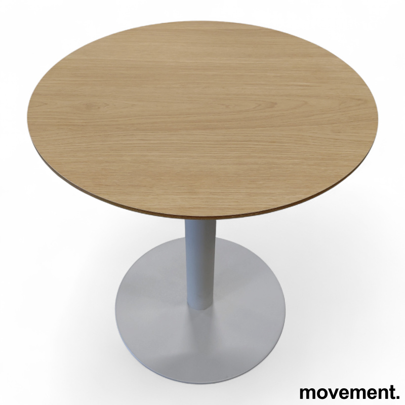 Loungebord Ø=50cm, høyde 56cm Eik - 1 / 2