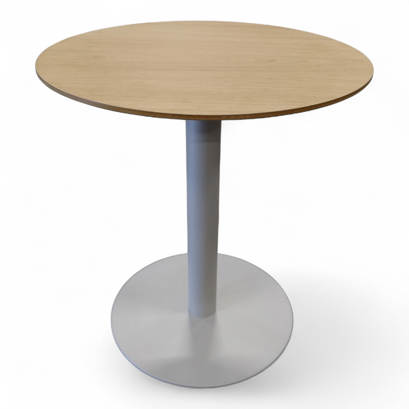 Loungebord Ø=50cm, høyde 56cm Eik