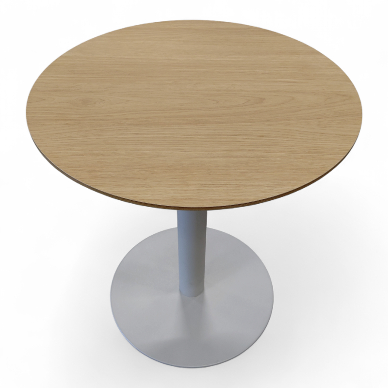 Loungebord Ø=50cm, høyde 56cm Eik