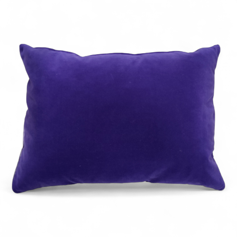 Pute 60x40cm Lilla velour (2