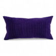 Pute 60x28cm Lilla velour, Pent - 1 / 2