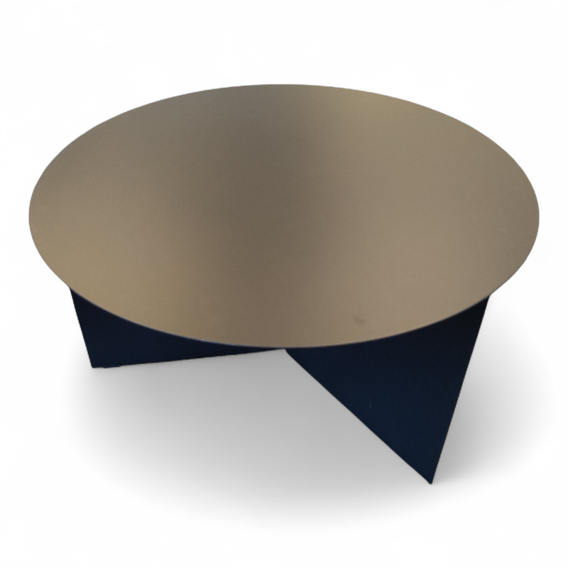 Slit table Ø=65cm Sort, Godt brukt